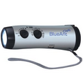 AM/FM Radio Flashlight w/USB Port & Emergency Siren